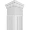 Ekena Millwork Craftsman Classic Square Non-Tapered San Miguel Mission Style Fretwork Column CC1008ENSMDPRPR - alternate 3